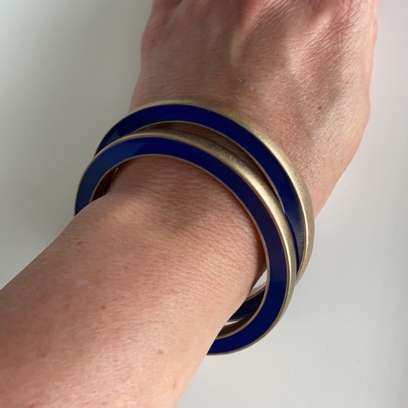 Gerard Yosca blue bangles - Picture 4 of 4